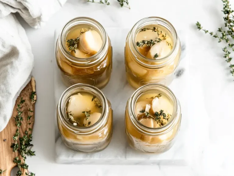 Printable recipe card for chicken stock