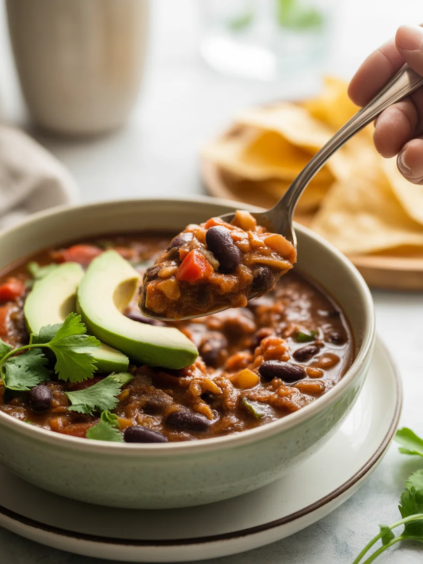 Vegetarian chili recipe