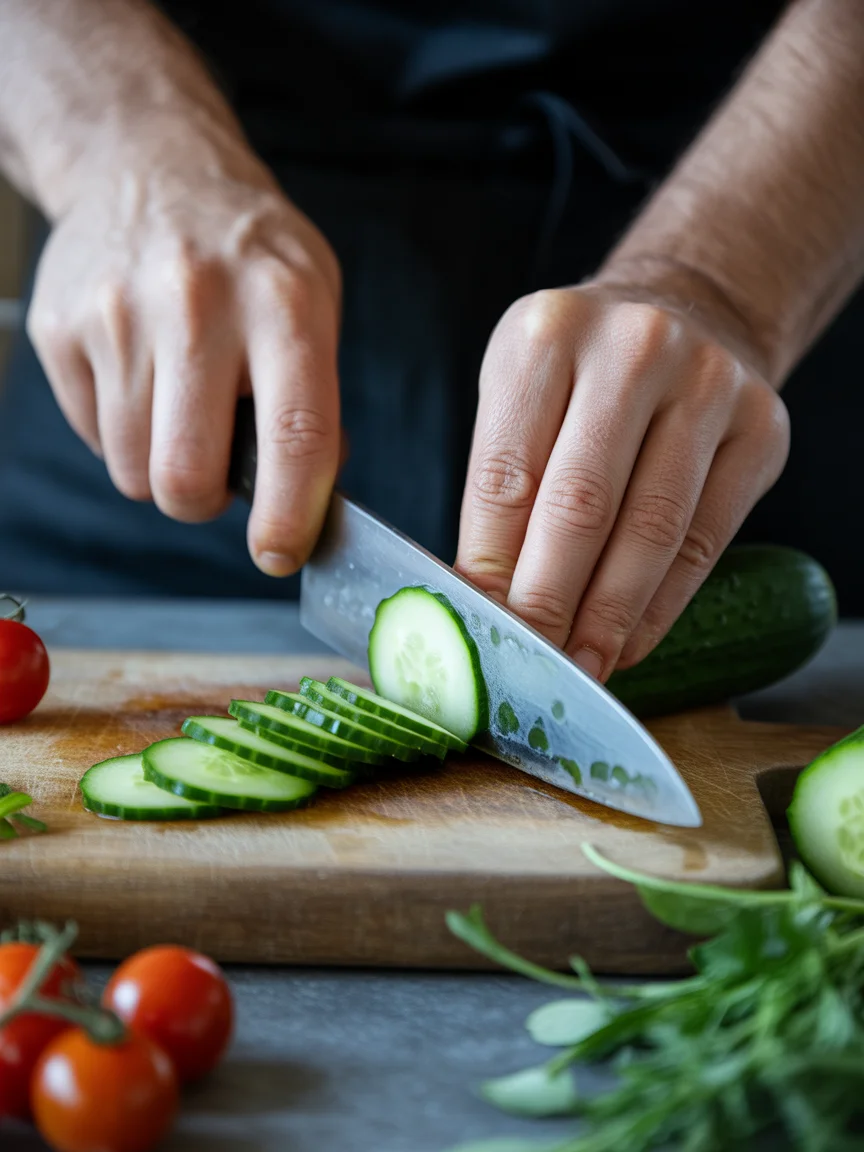 5-Minute Cucumber Feta Salad Magic
