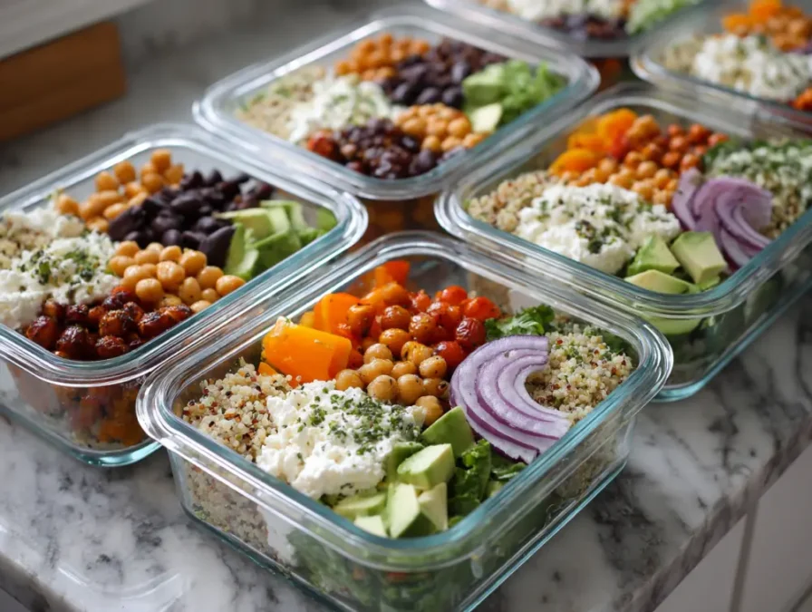 Meal Prep Mediterranean Bowls