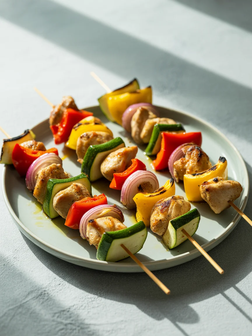 grilled chicken kabobs