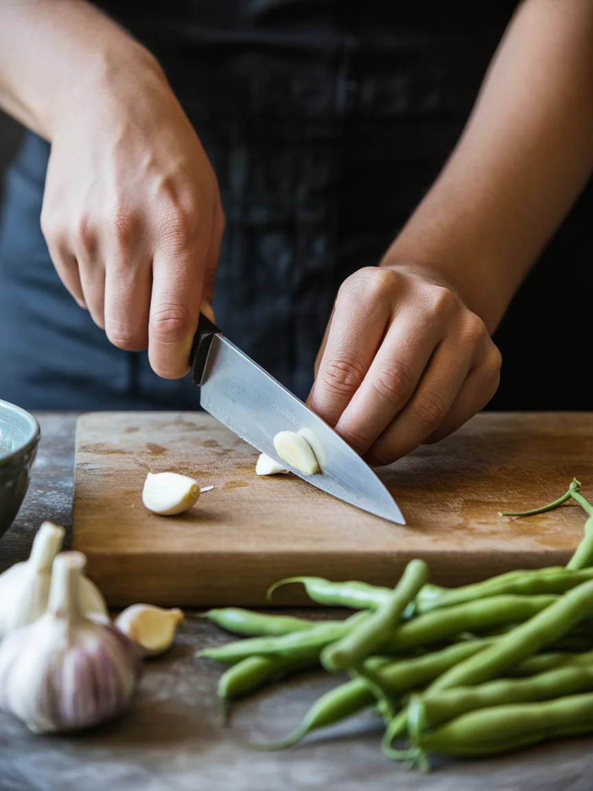 garlic butter green beans