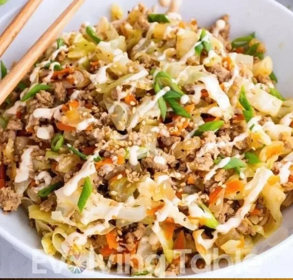 Delicious Egg Roll in a Bowl - a quick and healthy recipe option