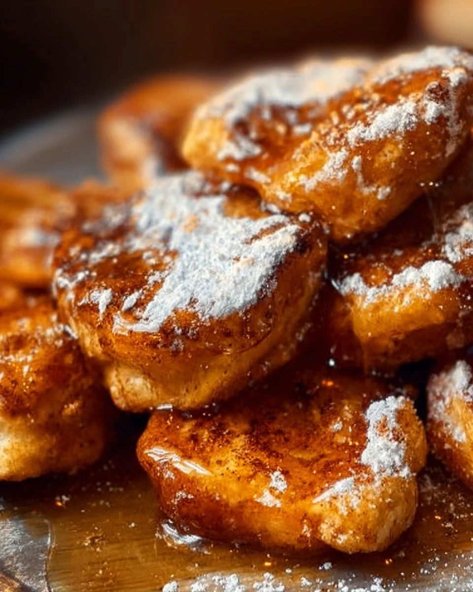 Delicious Pumpkin French Toast topped with syrup and spices