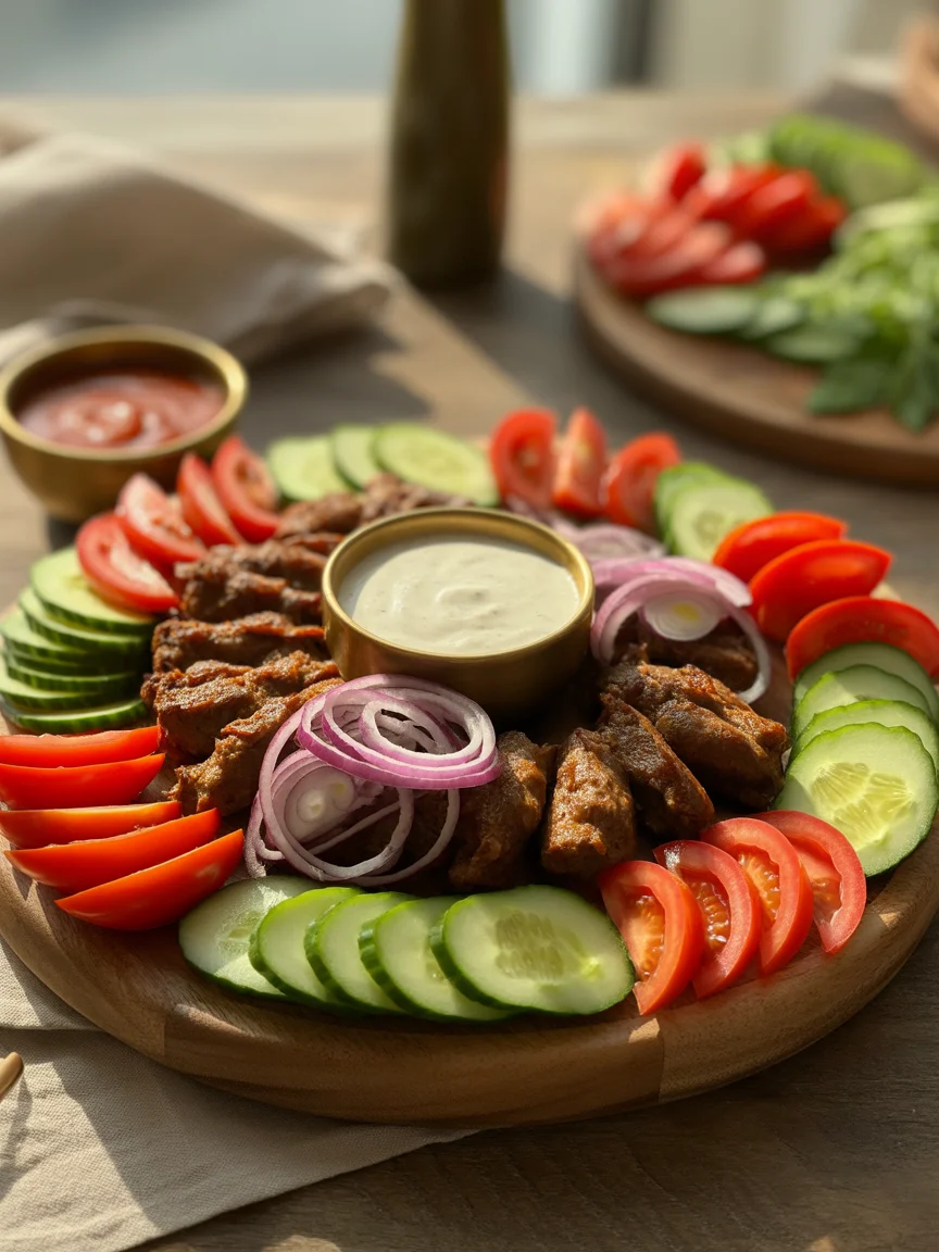 Homemade Doner Kebab