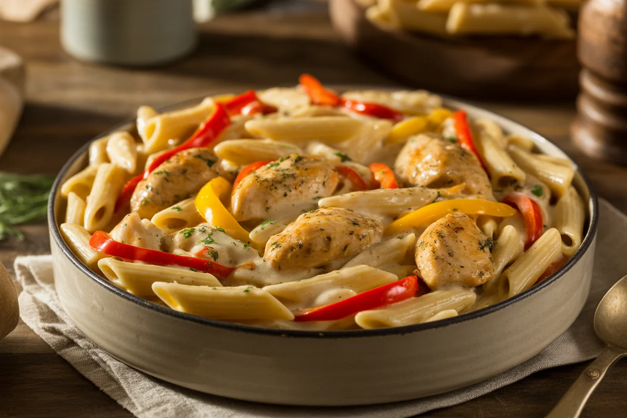 Deliciously Creamy Chicken Cajun Pasta for a Cozy Night In