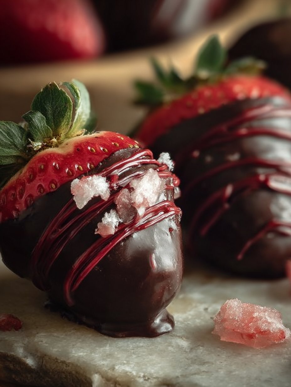 Vegan Chocolate Covered Strawberries