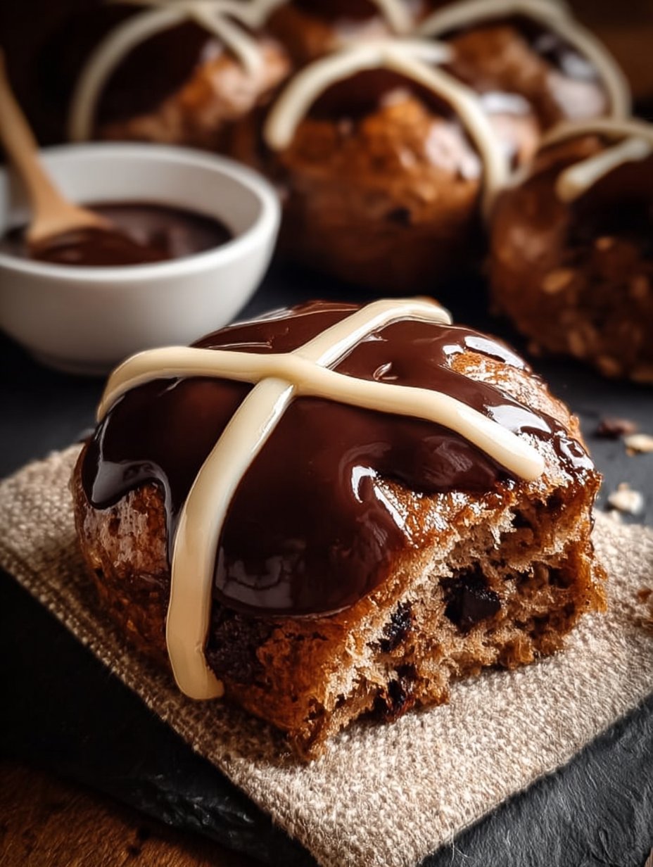 Chocolate Hot Cross Bun Overnight Weetbix