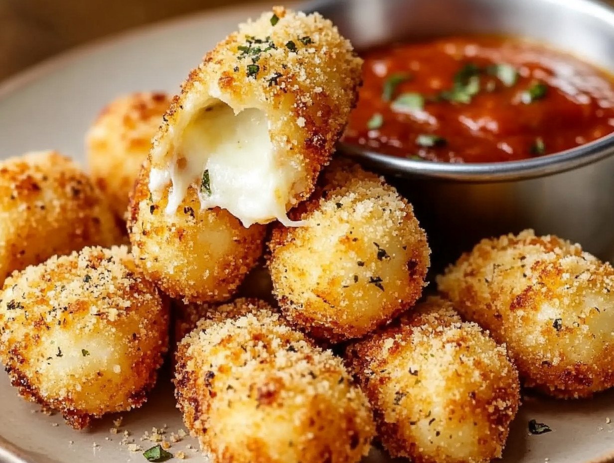 Crispy Mozzarella Bites