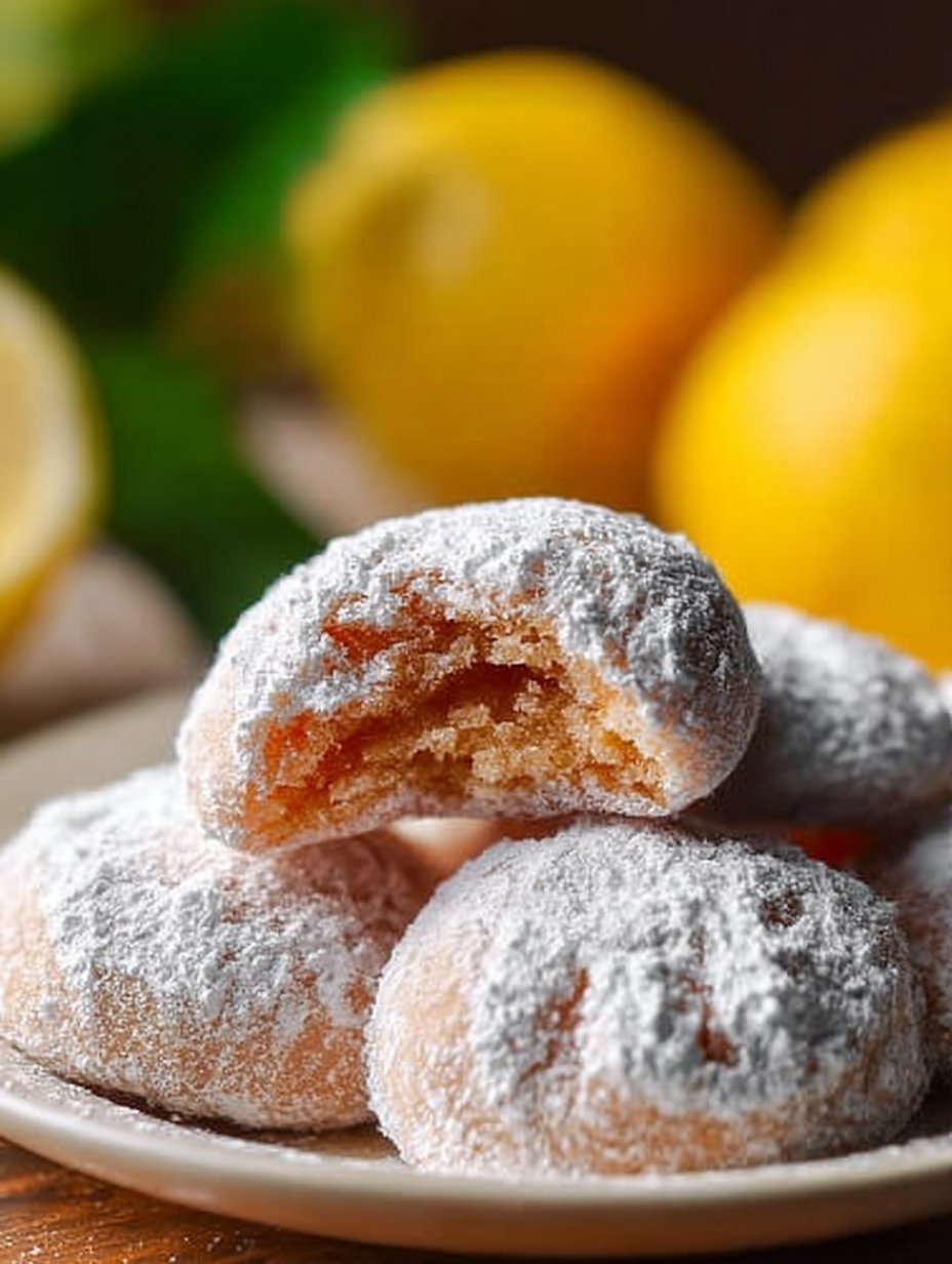 Thai Tea Mochi Cookies