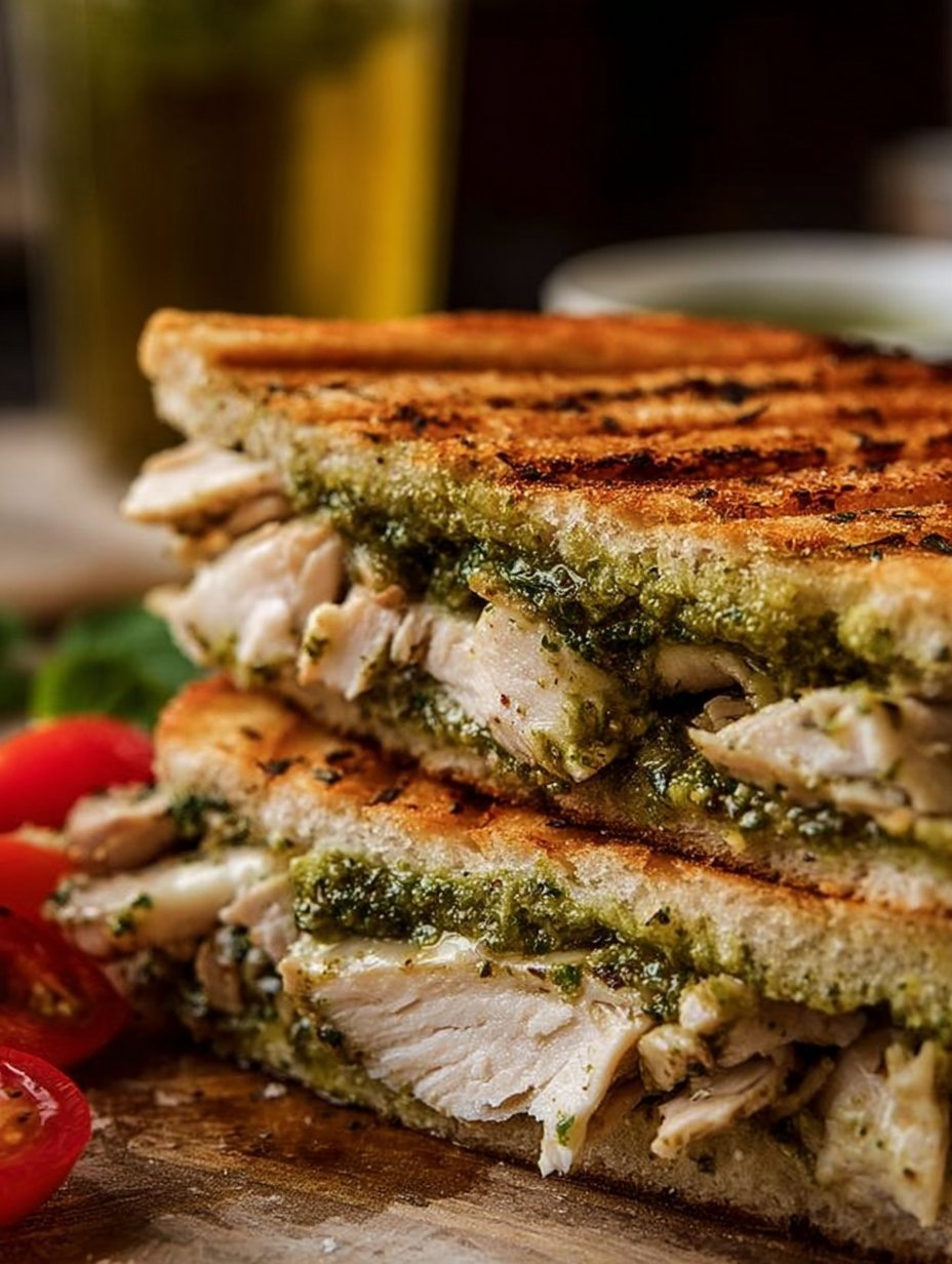 Chicken & Pesto Panini