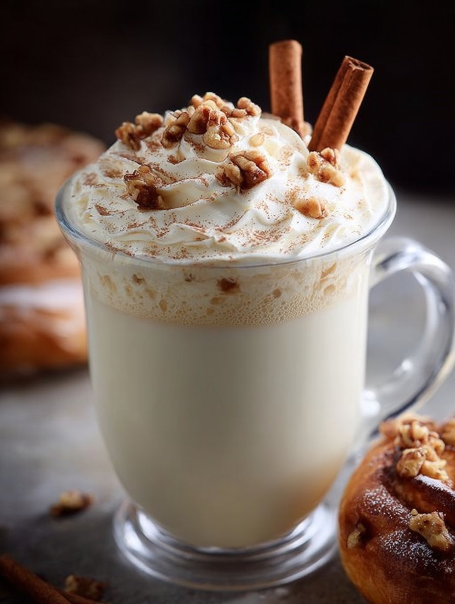 Cinnamon Bun White Hot Chocolate