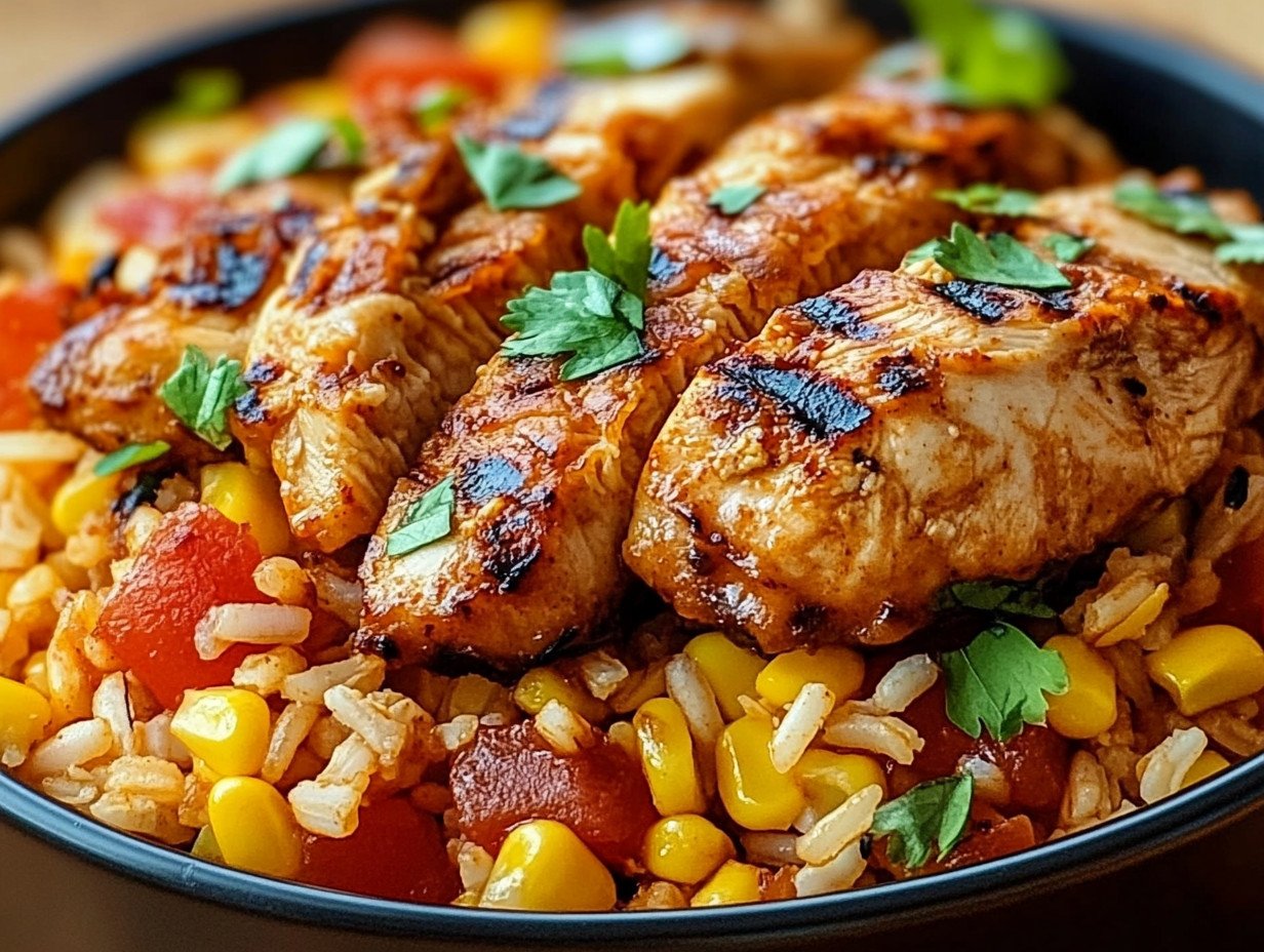 Slow Cooker Taco Chicken and Rice