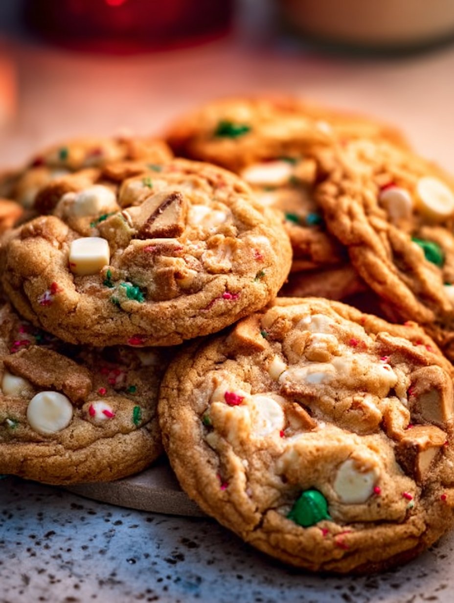 Christmas Kitchen Sink Cookies