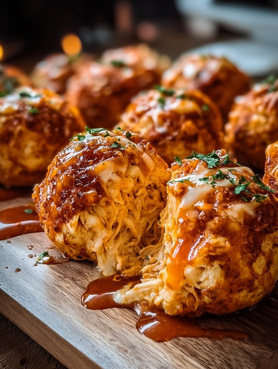 Buffalo Chicken Bombs