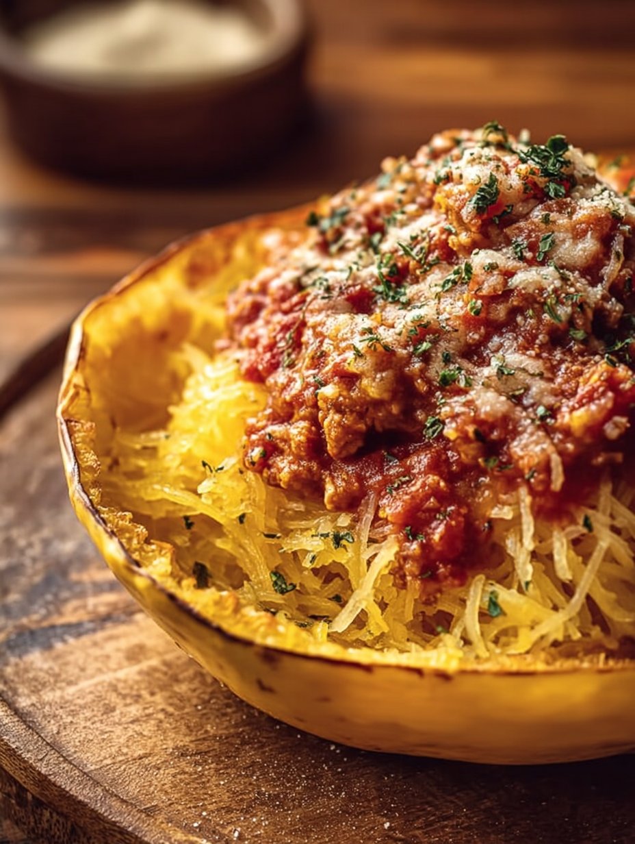 Million Dollar Spaghetti Squash Pasta