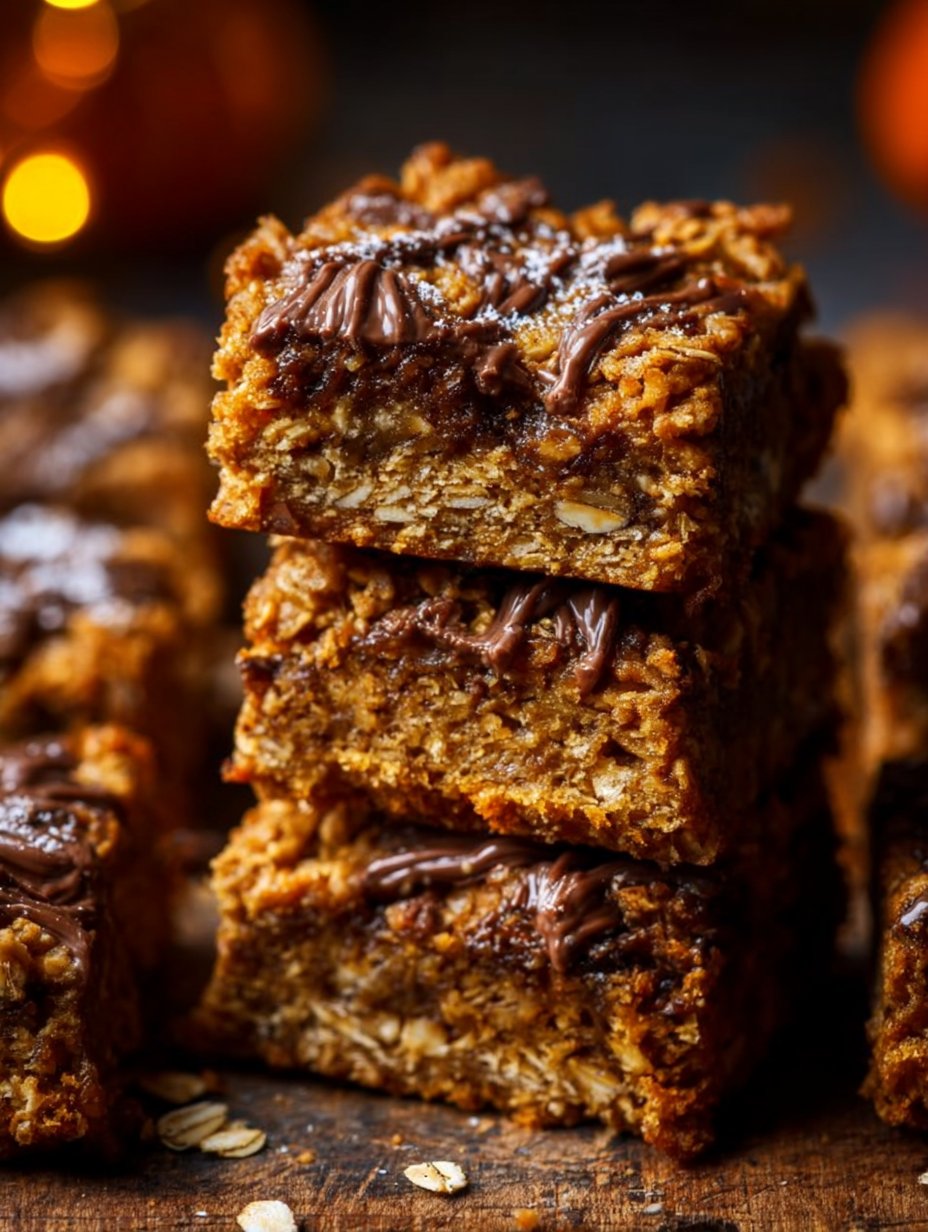 Pumpkin Oatmeal Bars