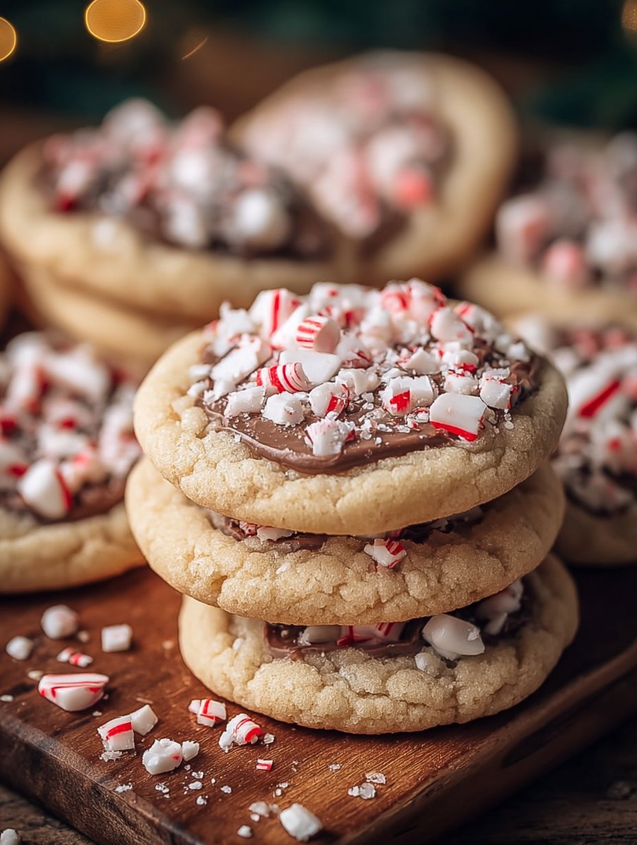 Best Peppermint Cheesecake Cookies