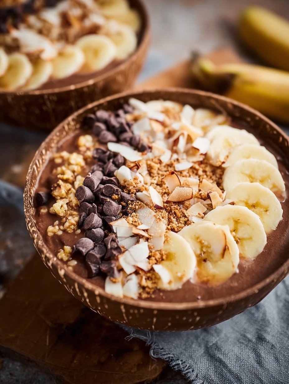 Chunky Monkey Smoothie Bowls