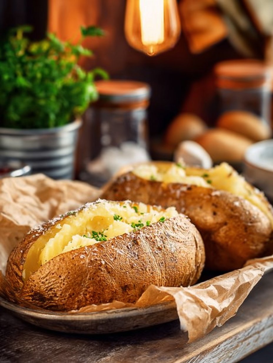 Restaurant-Style Baked Potatoes