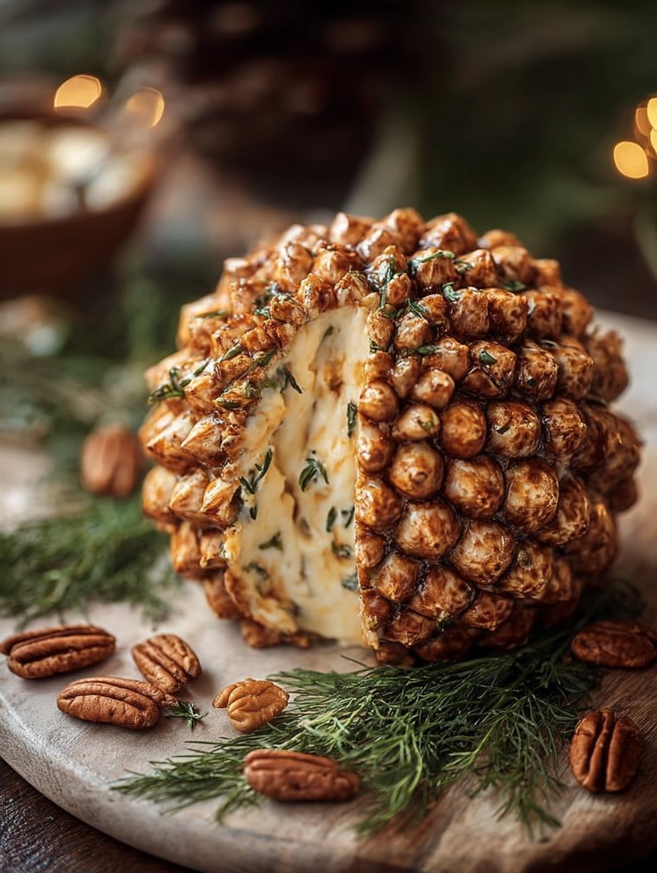 Pine Cone Cheese Ball