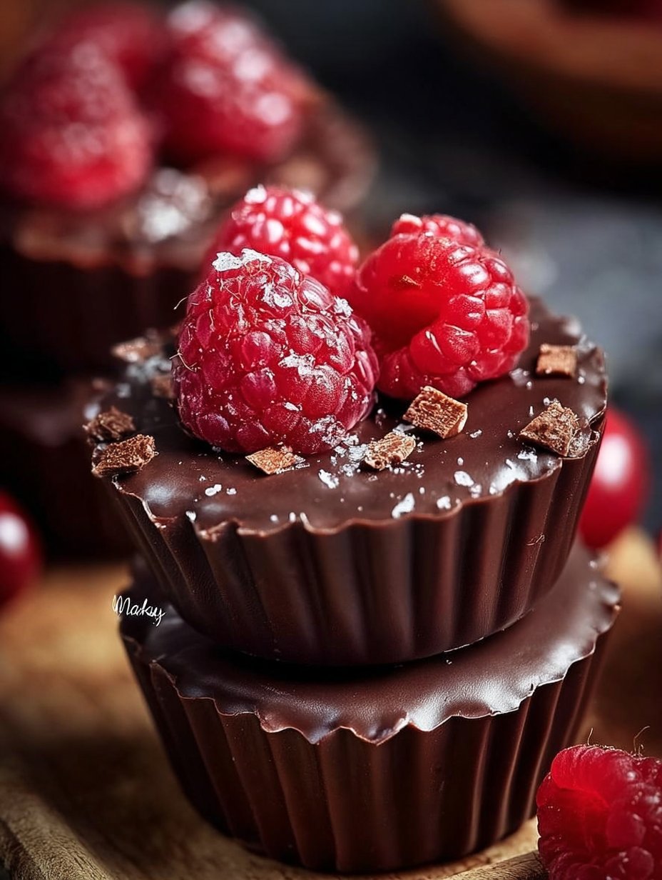 Chocolate Raspberry Cups