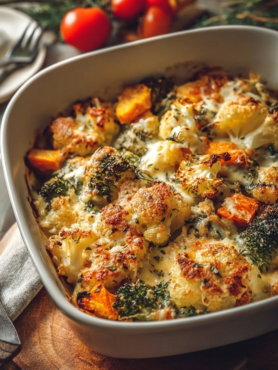 Creamy Winter Vegetable Casserole