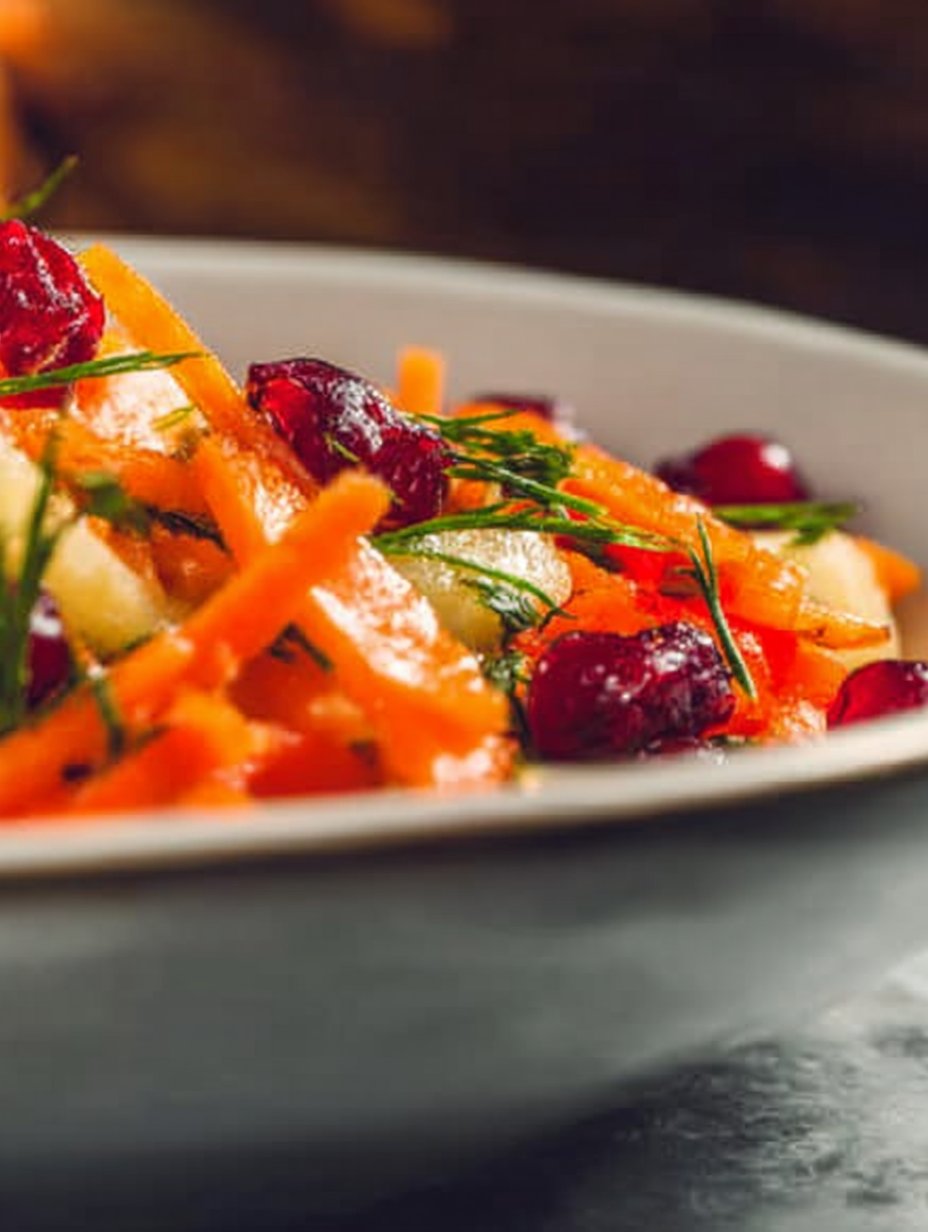 Apple Cranberry Carrot Salad