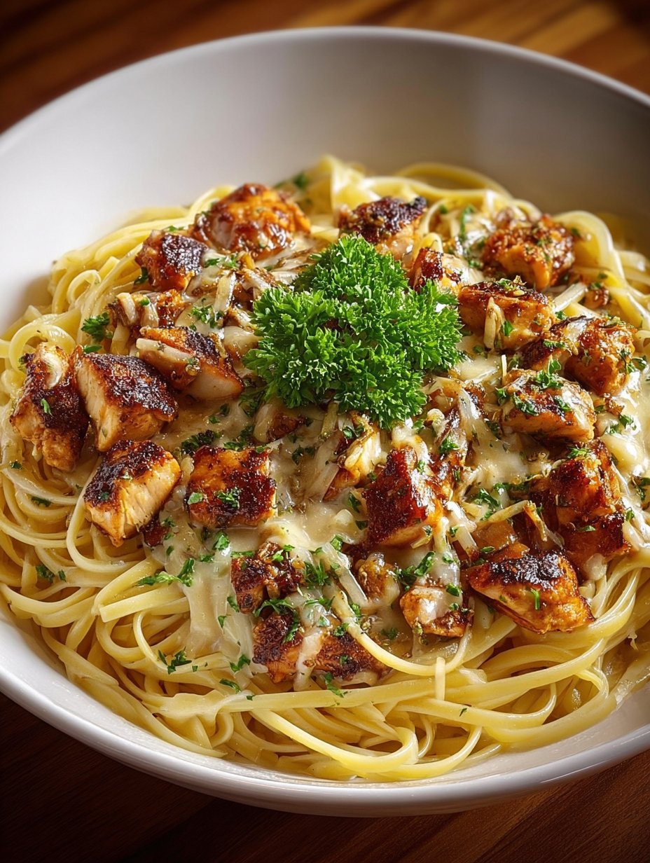 Monterey Chicken Spaghetti Pasta