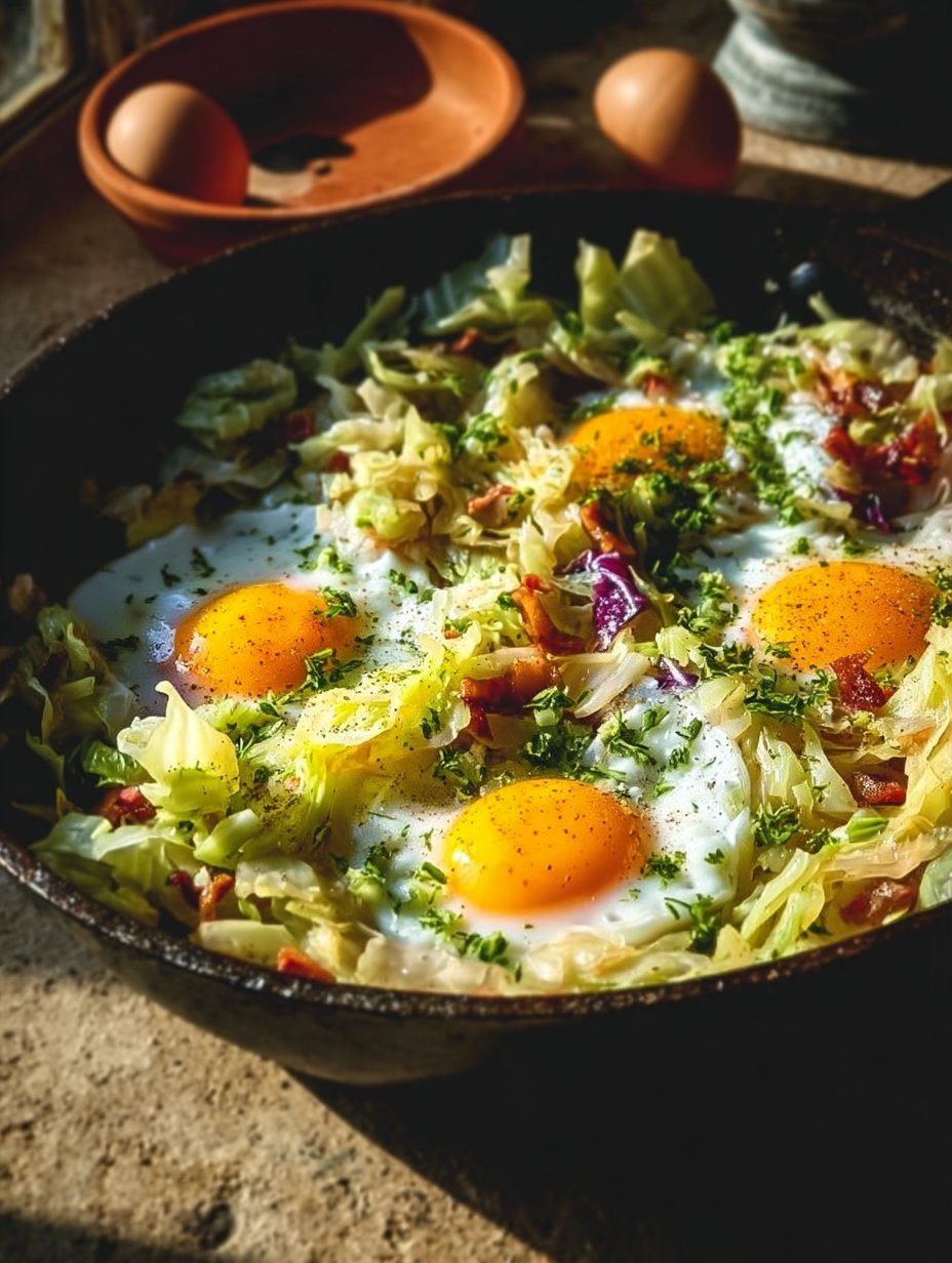 Breakfast Cabbage Sauté