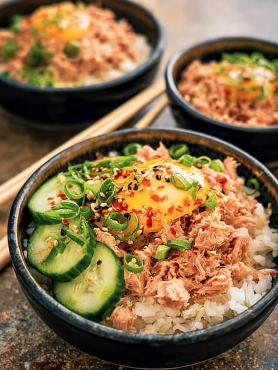 Spicy Tuna Rice Bowls