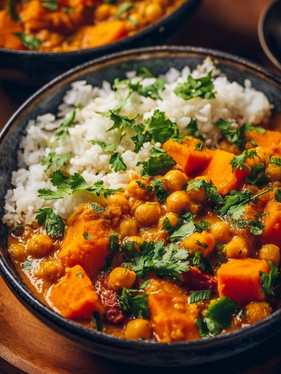 Sweet Potato and Chickpea Curry