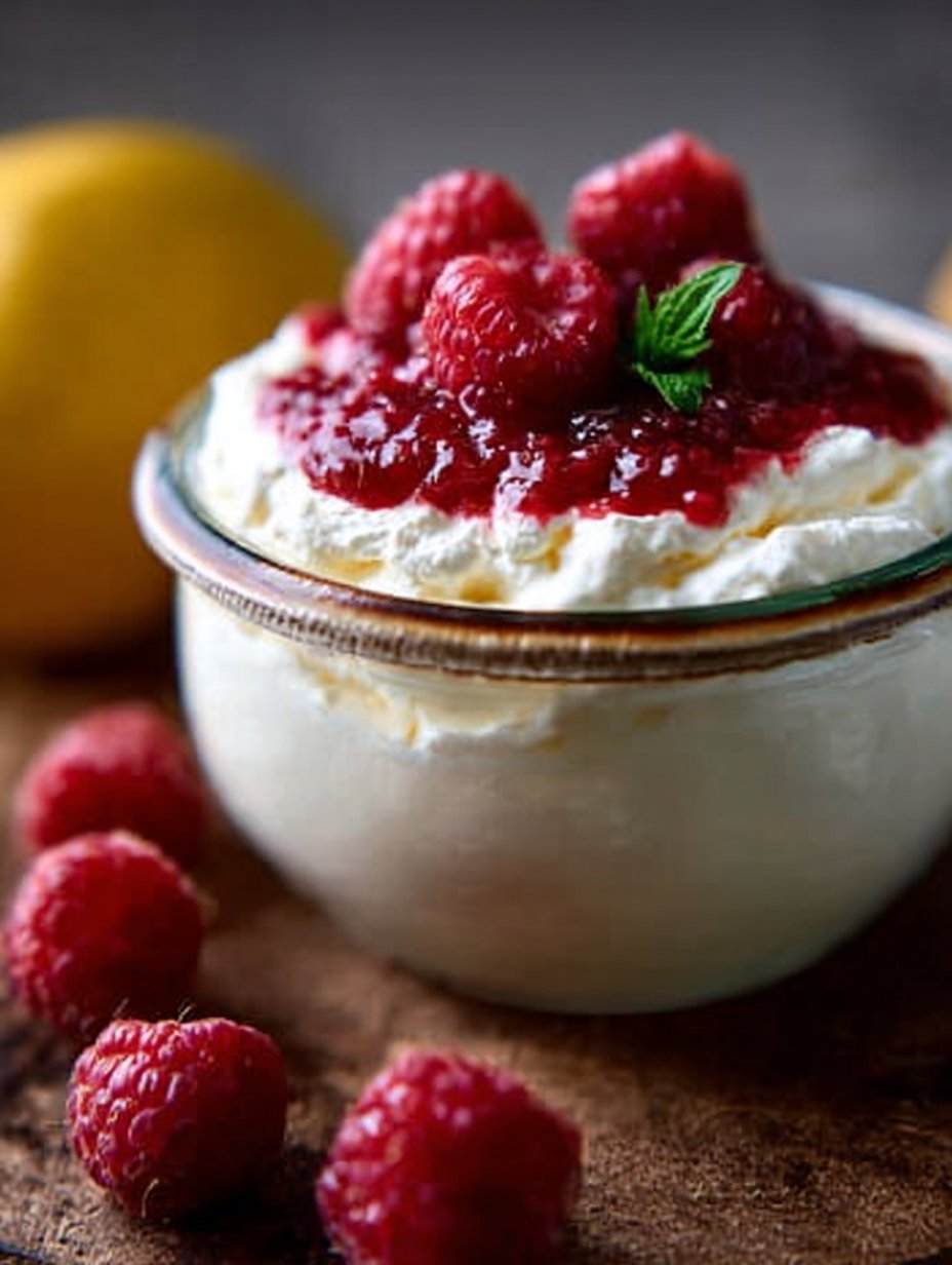 Lemon Raspberry Fluff