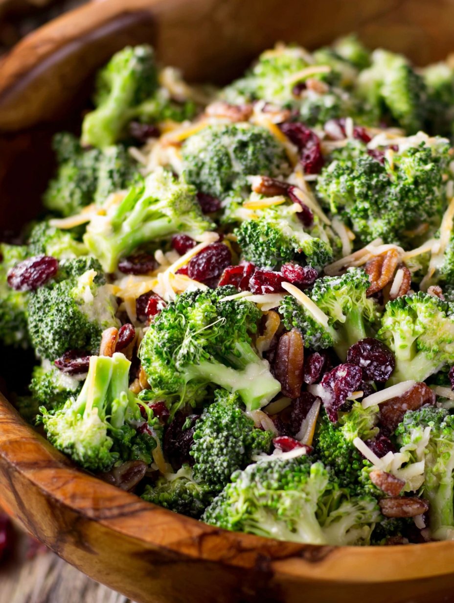 Chilled Broccoli Salad with Fruit
