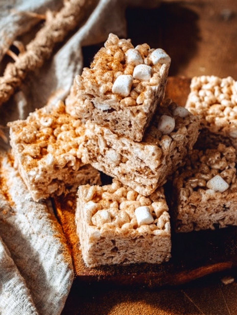 Cinnamon Toast Crunch Rice Krispie Treats
