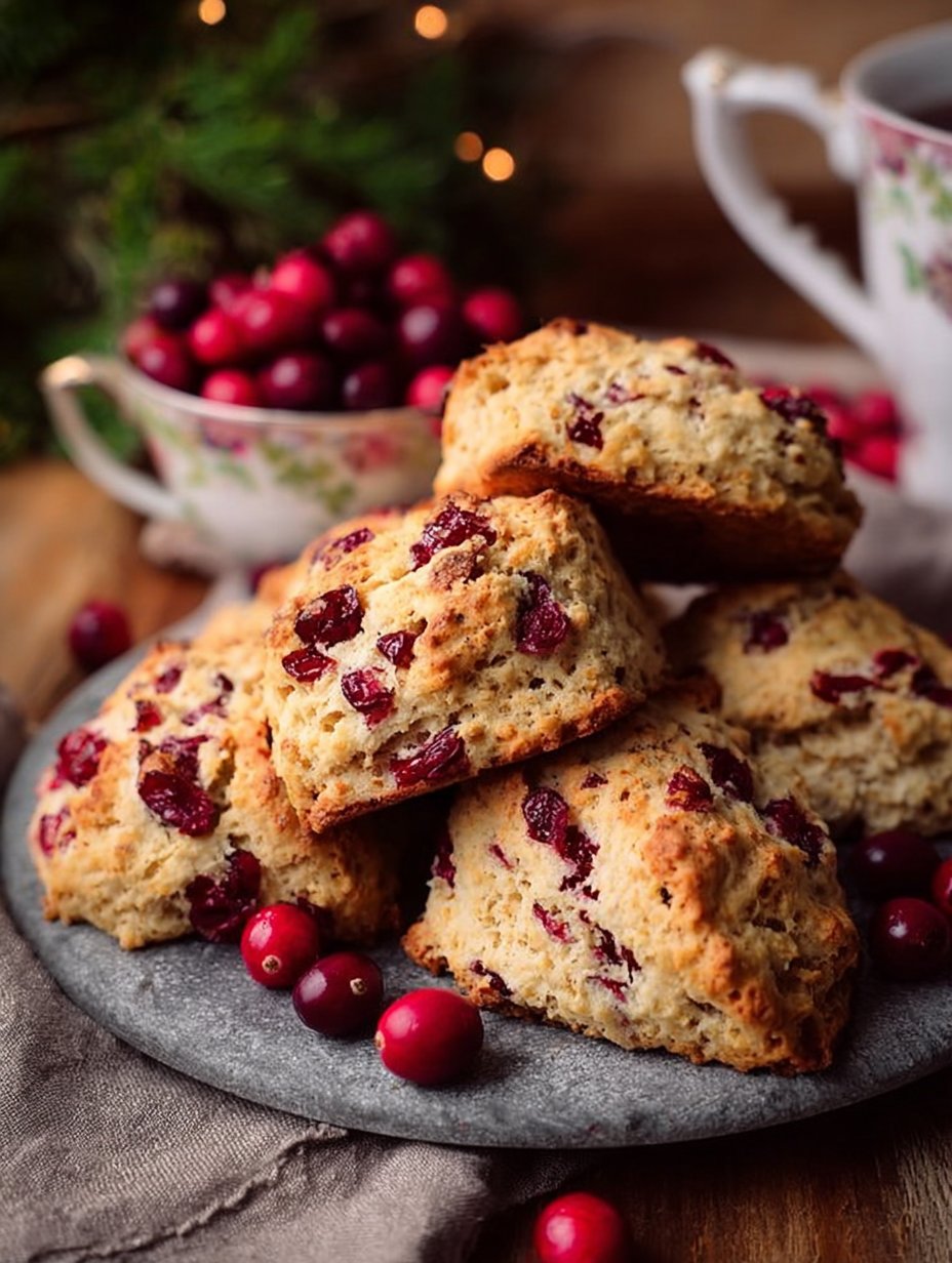 Gluten-Free Cranberry Scones