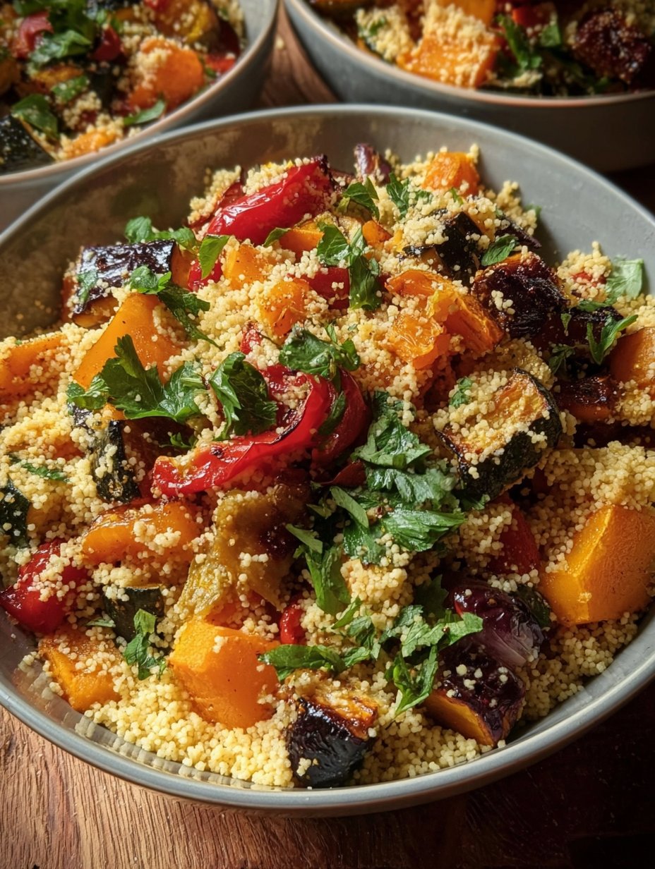 Roast Vegetable Couscous Salad