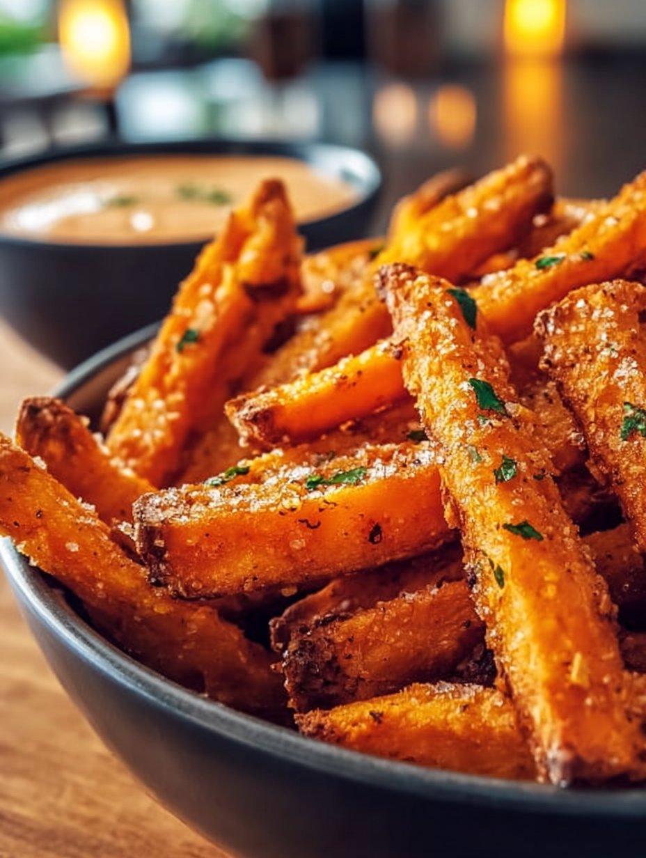 Crispy Oven Baked Sweet Potato Fries
