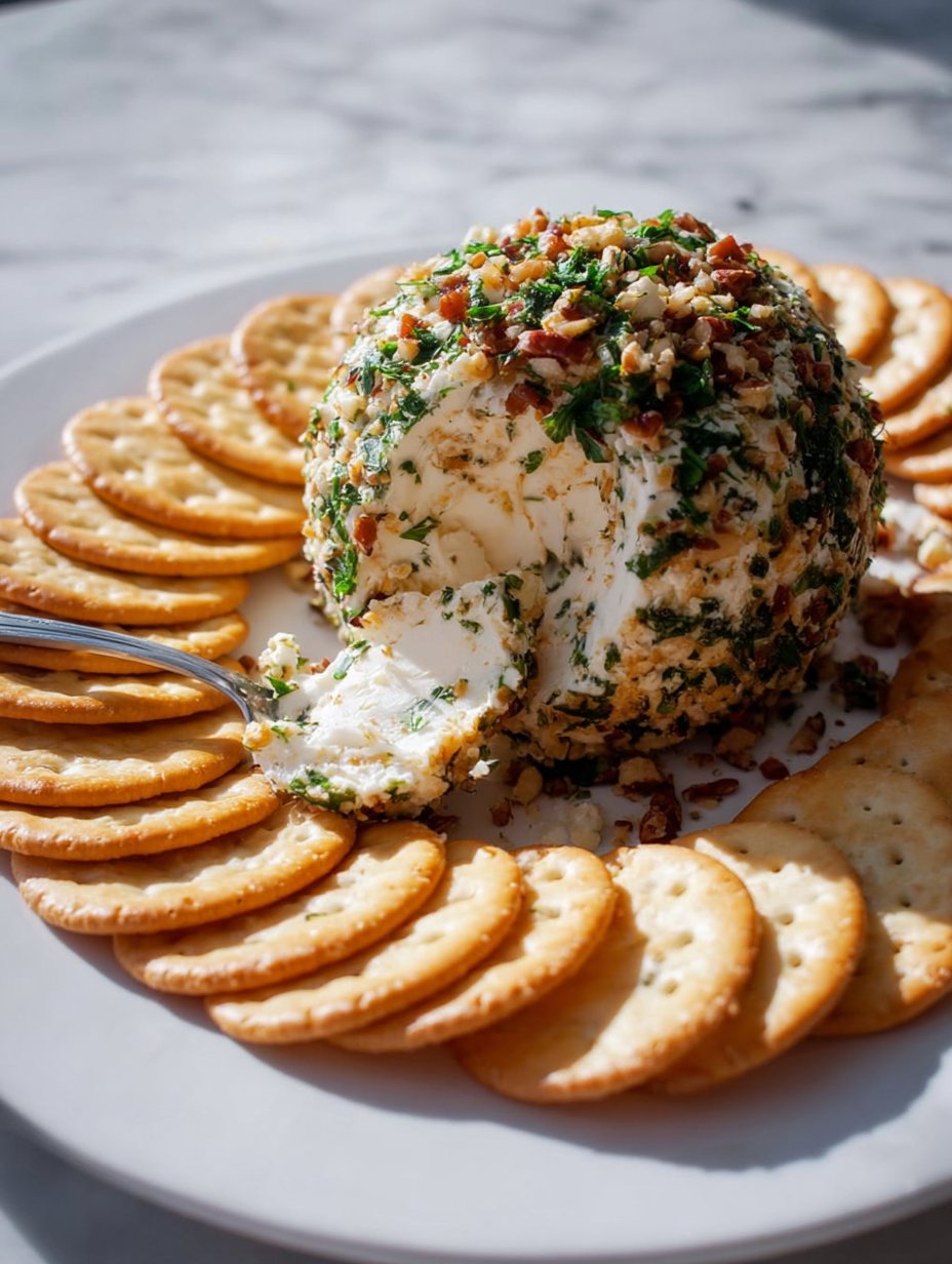 Cheese Ball With Herbs and Spices