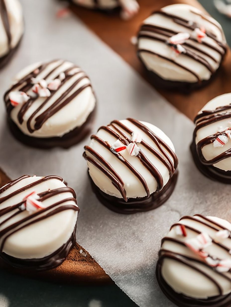Quick Christmas Peppermint Creams