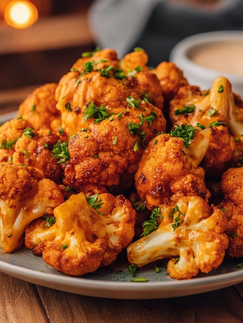 Air Fryer Buffalo Cauliflower Recipe