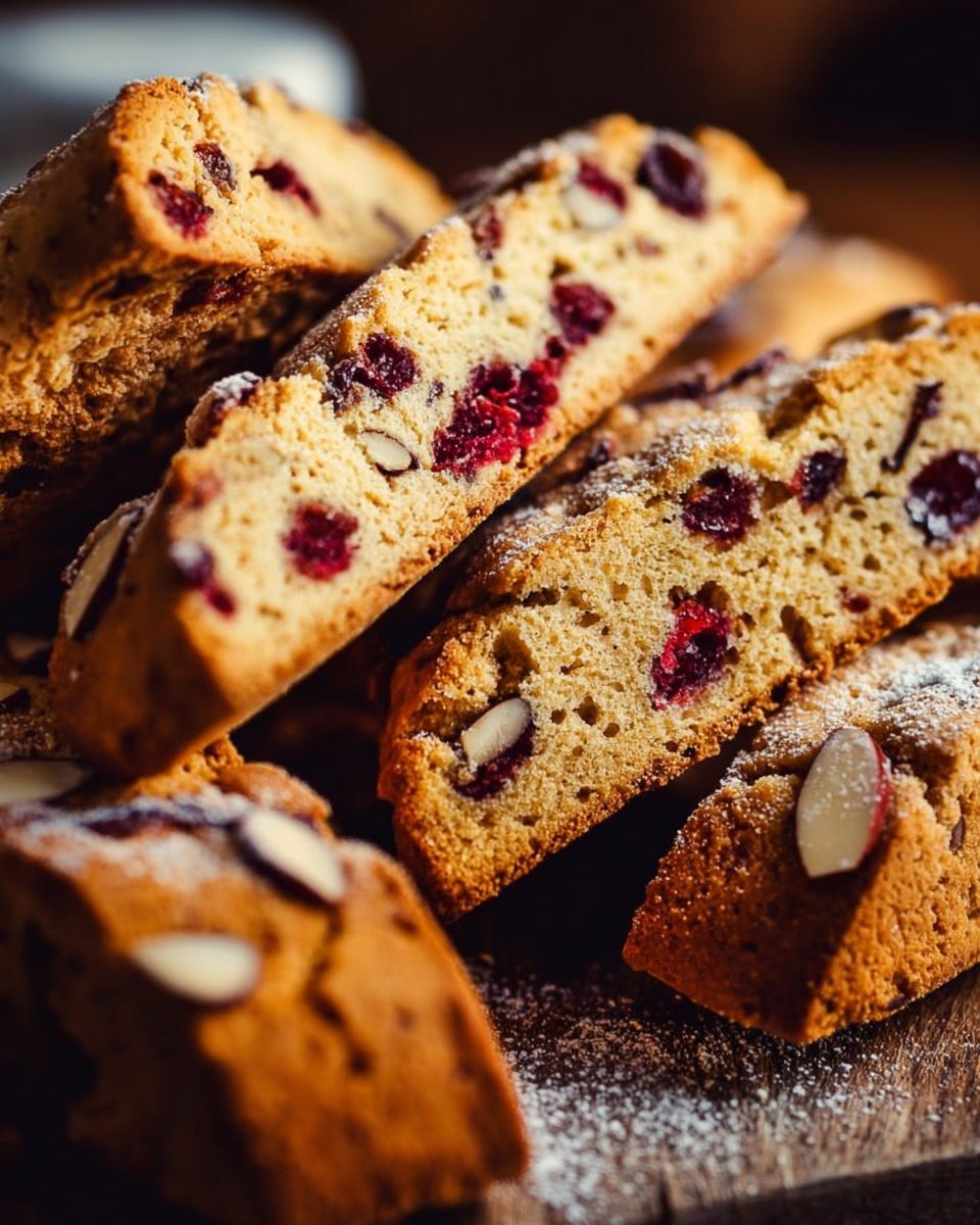 Cherry Almond Biscotti
