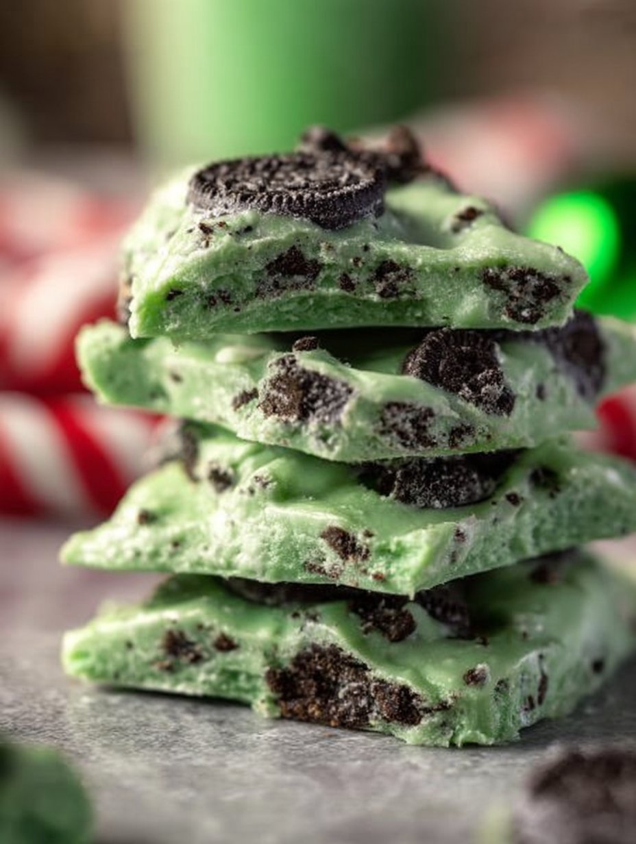 Mint Oreo Bark