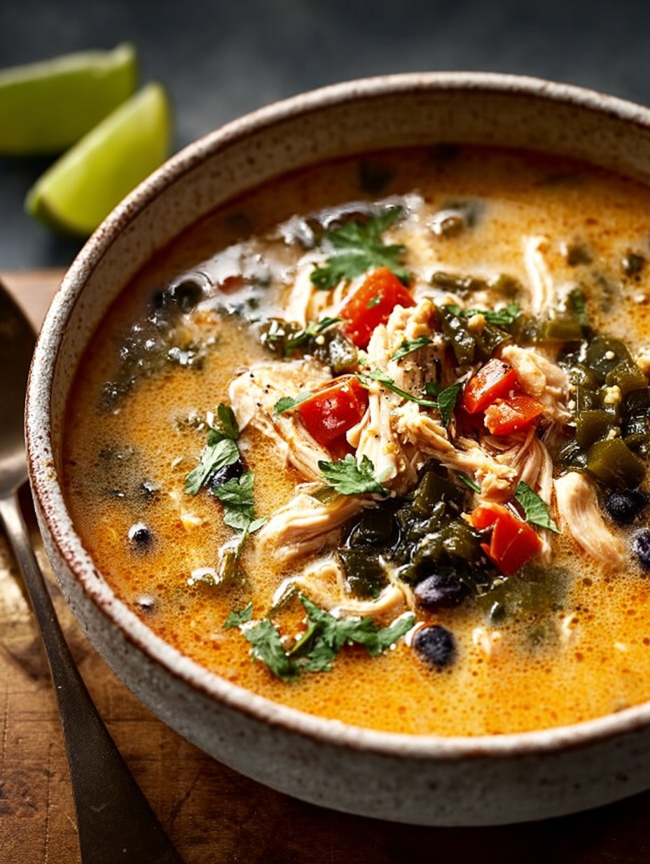 Chicken Poblano Soup