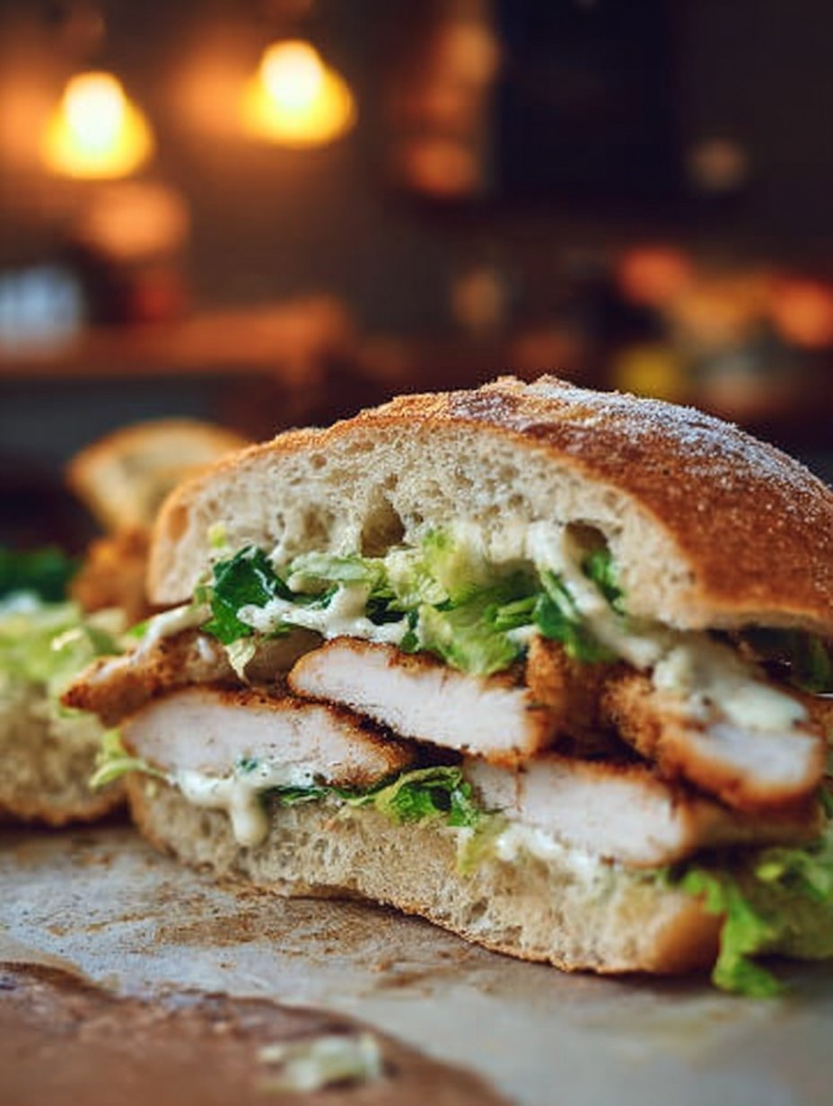 Chicken Caesar Sandwich