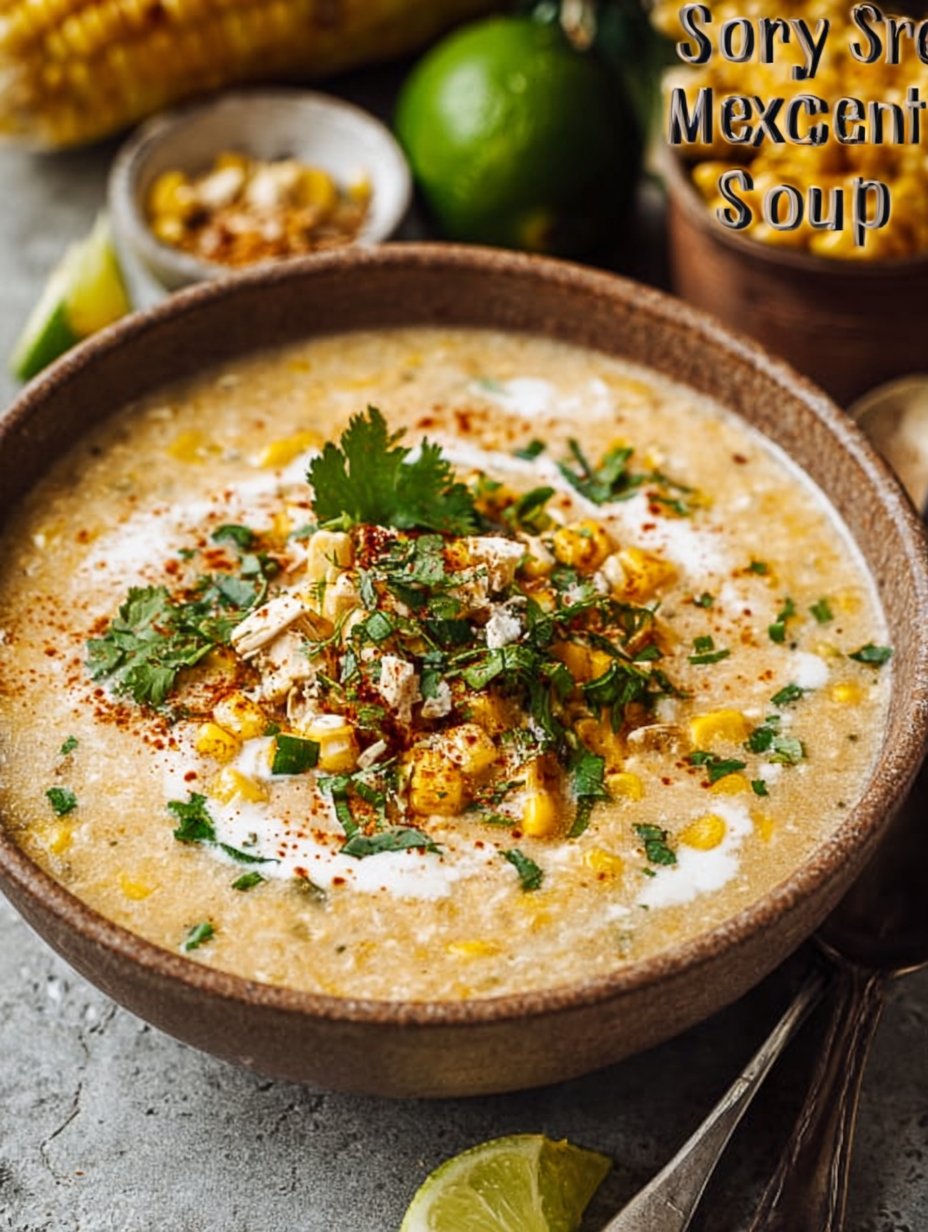 Mexican Street Corn Soup