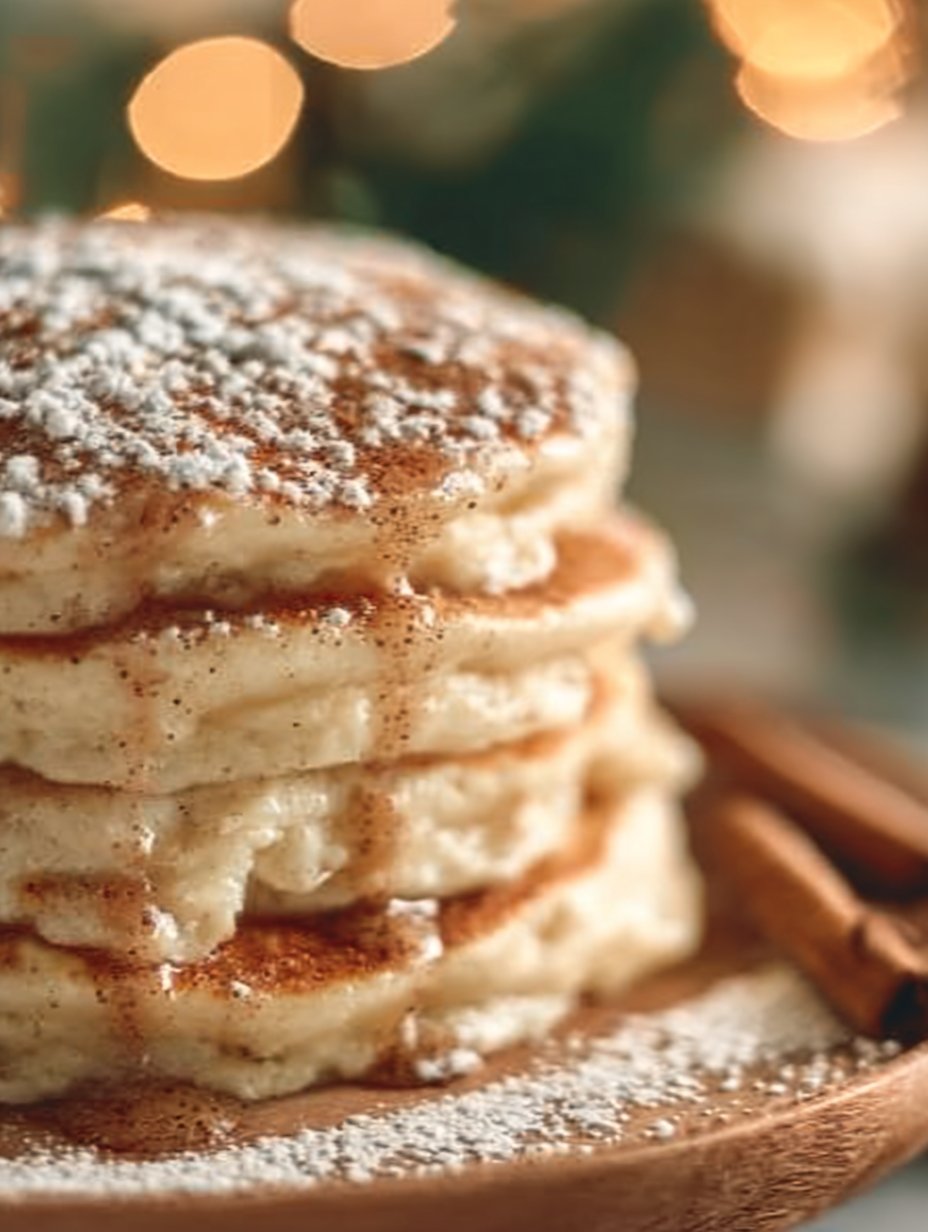 Eggnog Pancake Bake