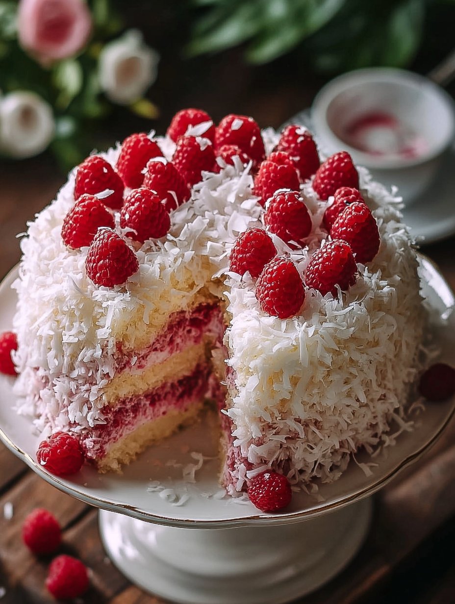 Snowball Cake Recipe – 7 Irresistible Reasons to Try This Raspberry Coconut Dessert
