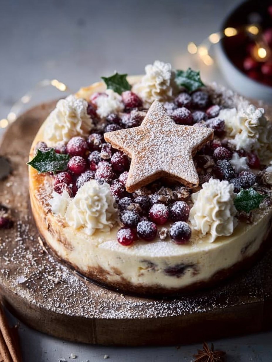 Christmas Cheesecake