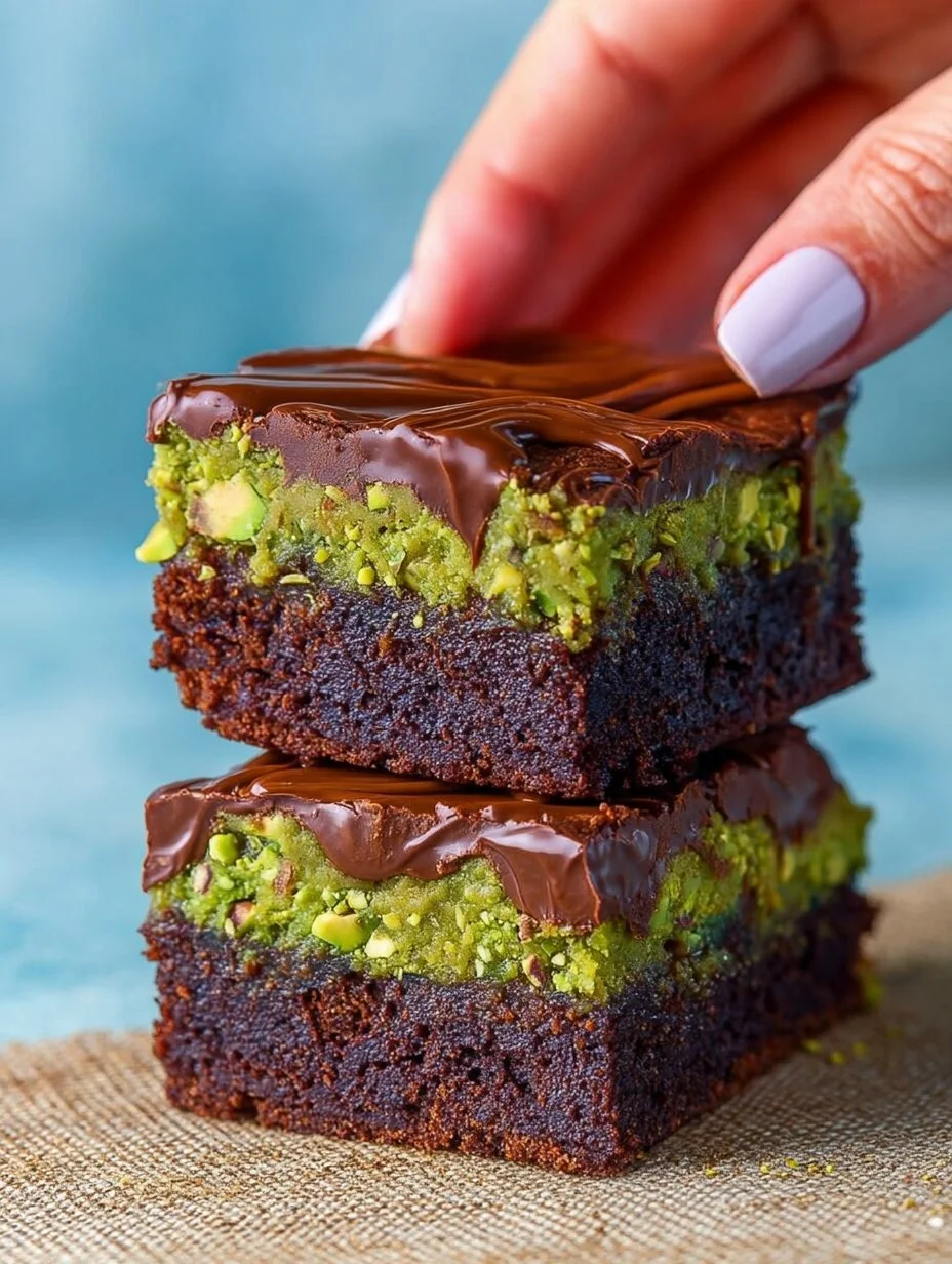 Dubai Chocolate Brownies